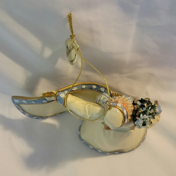 Thomas Kinkade '03 Old World "Frosty Christmas Eve Santa" Ornament Ashton-Drake - Picture 6 of 14